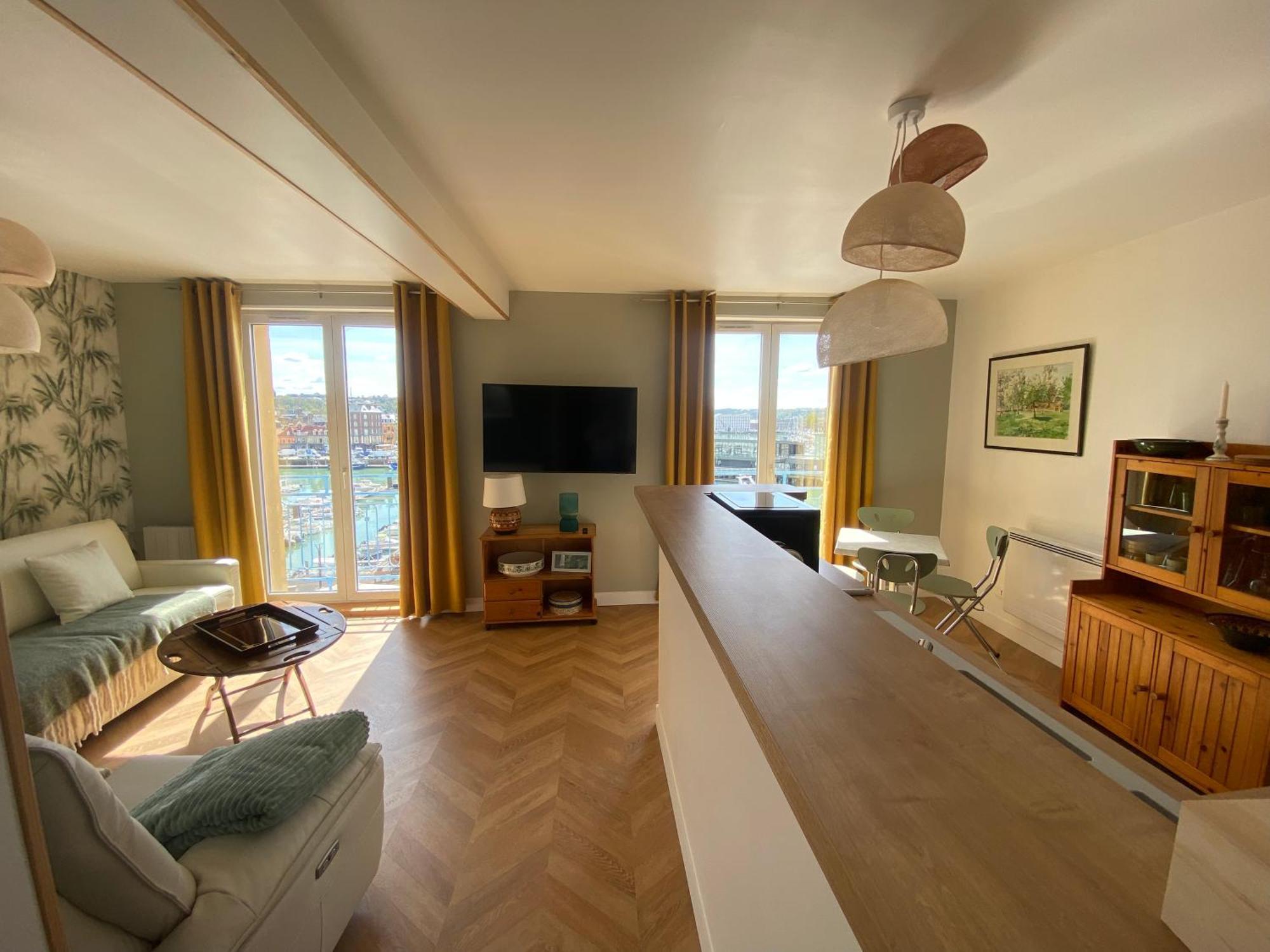 Etablissement 3 Etoiles Avec Ascenseur, 3 Appartements Lumineux Vue Port Avec Balcon, 200M De La Mer, Wifi Fibre, Tous Service Inclus Dieppe Esterno foto